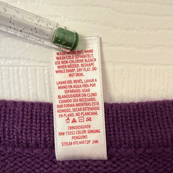 Penguin Holiday Sweater - Picture 5 of 6